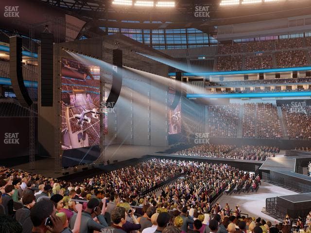 Allegiant Stadium - Section Club 114 Seat View
