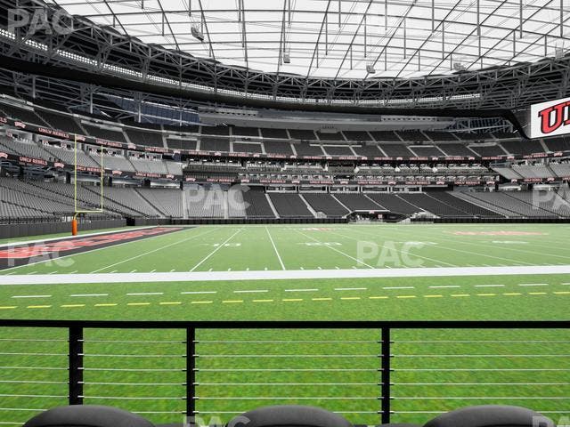 Allegiant Stadium - Section Club 115 Seat View