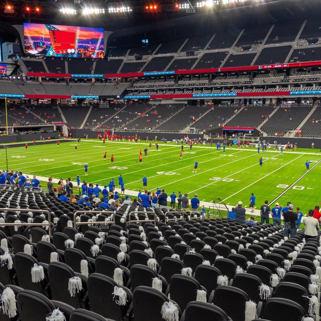 Allegiant Stadium - Section Club 131 Seat View