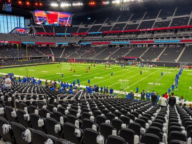 Allegiant Stadium - Section Club 131 Seat View