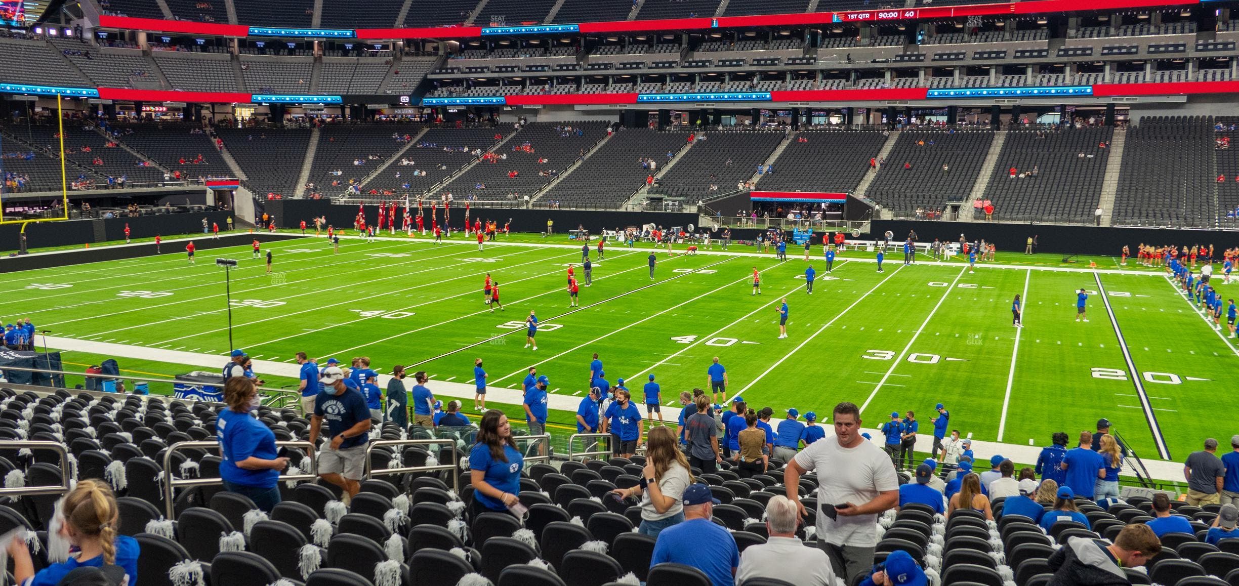 Allegiant Stadium - Section Club 132 Seat View