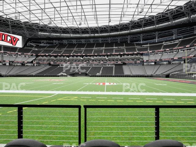 Allegiant Stadium - Section Club 132 Seat View