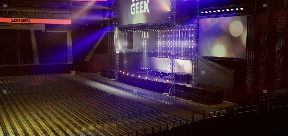 Allegiant Stadium - Section Club 132 Seat View