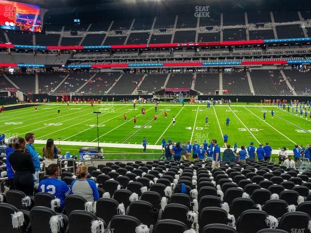 Allegiant Stadium - Section Club 133 Seat View