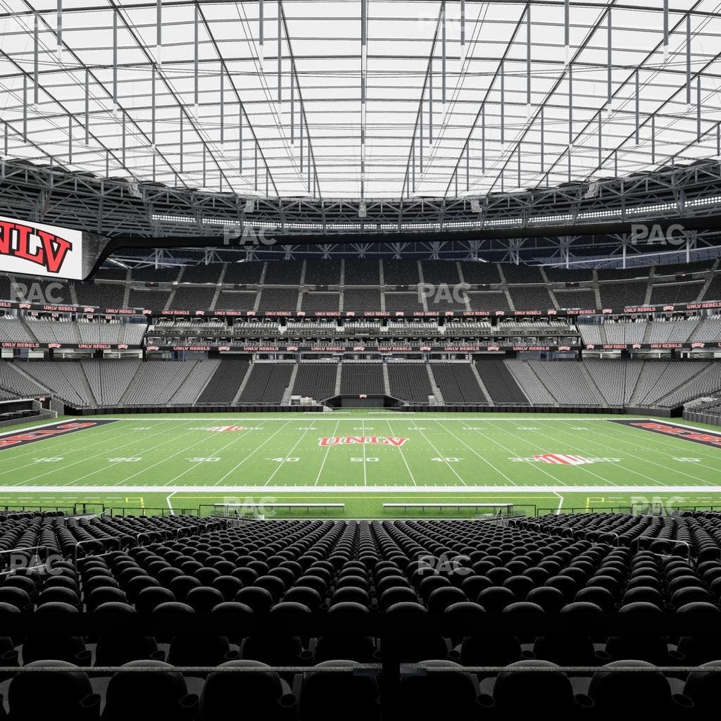 Allegiant Stadium - Section Club 134 Seat View