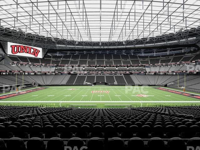 Allegiant Stadium - Section Club 134 Seat View
