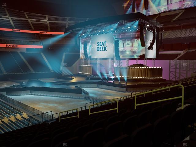 Allegiant Stadium - Section Club 134 Seat View