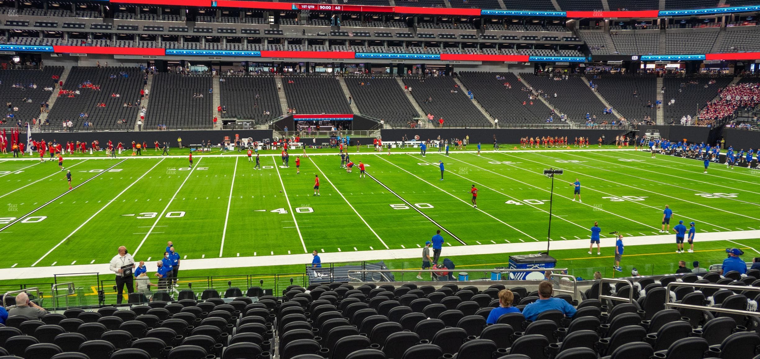Allegiant Stadium - Section Club 135 Seat View