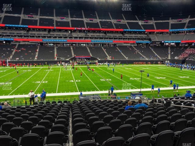 Allegiant Stadium - Section Club 135 Seat View