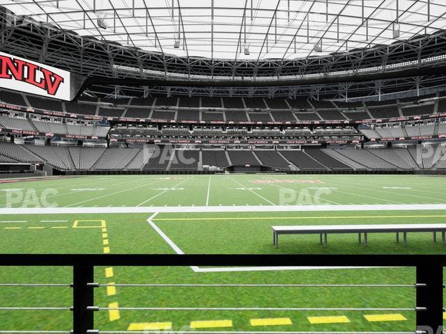 Allegiant Stadium - Section Club 135 Seat View