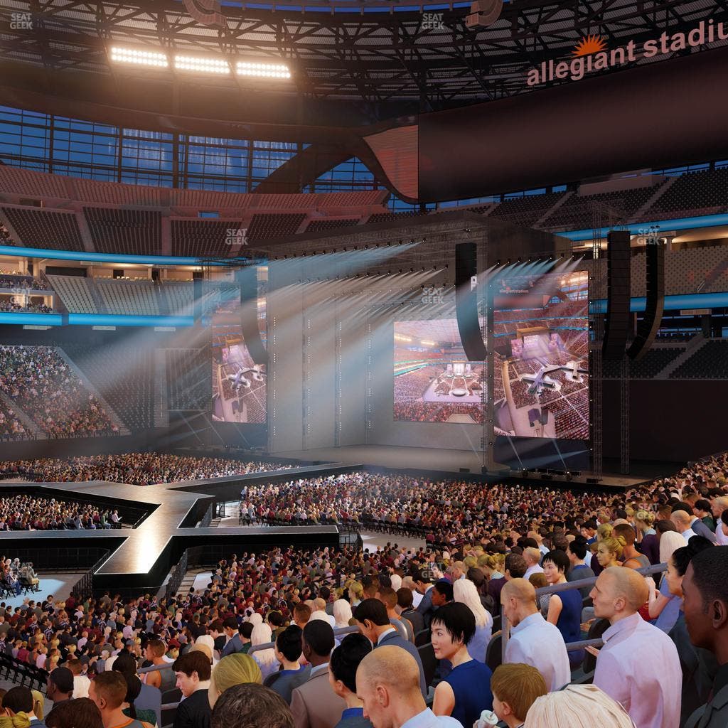 Allegiant Stadium - Section Club 135 Seat View
