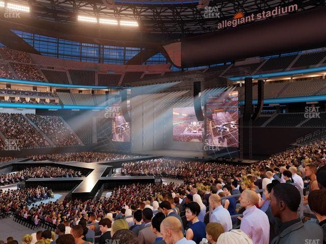 Allegiant Stadium - Section Club 135 Seat View