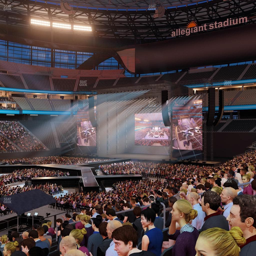 Allegiant Stadium - Section Club 136 Seat View