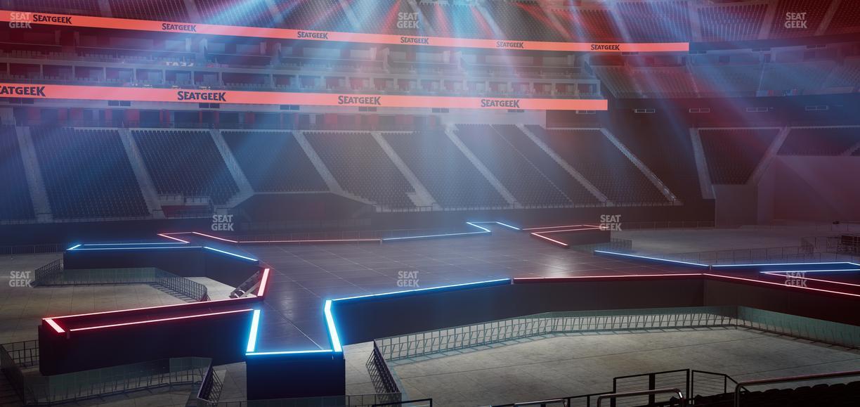 Allegiant Stadium - Section Club 136 Seat View