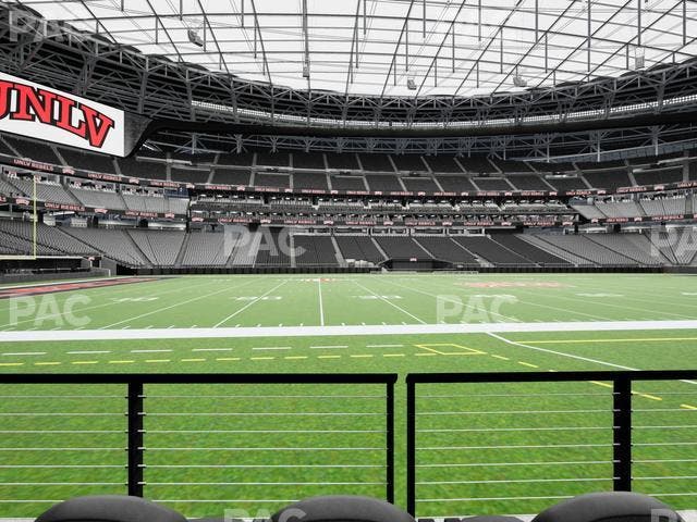 Allegiant Stadium - Section Club 136 Seat View