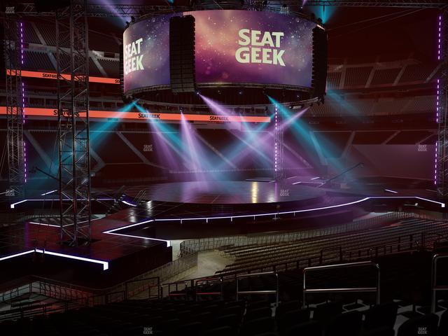 Allegiant Stadium - Section Club 137 Seat View