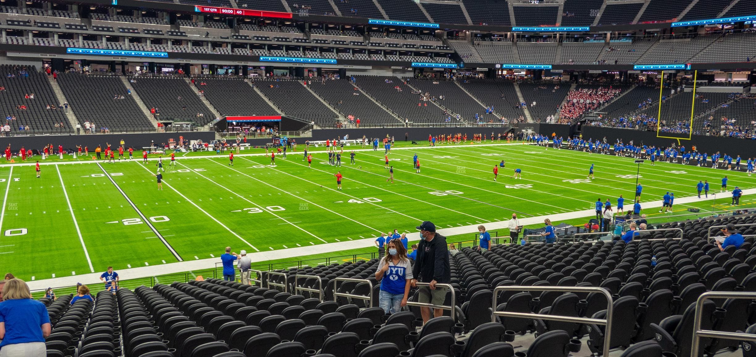 Allegiant Stadium - Section Club 137 Seat View