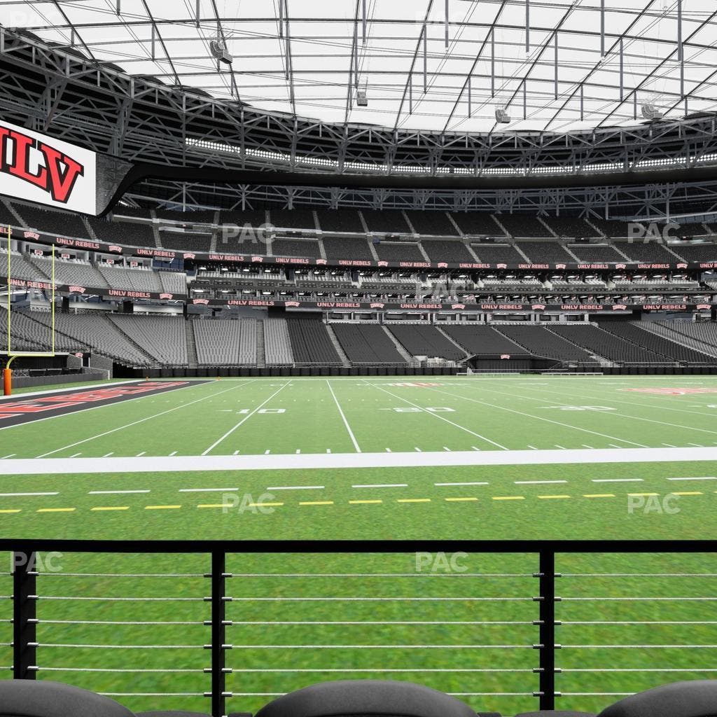 Allegiant Stadium - Section Club 137 Seat View