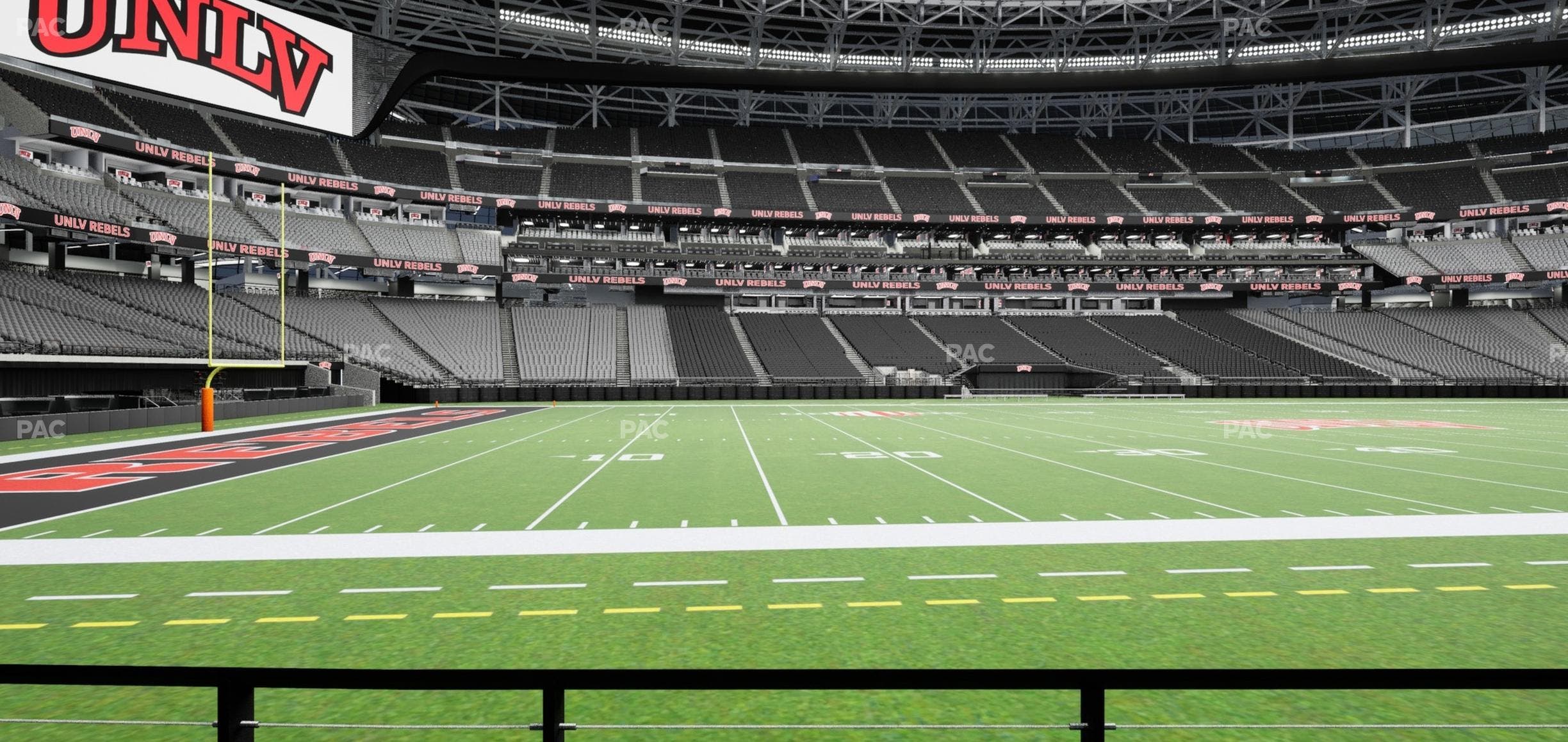 Allegiant Stadium - Section Club 137 Seat View