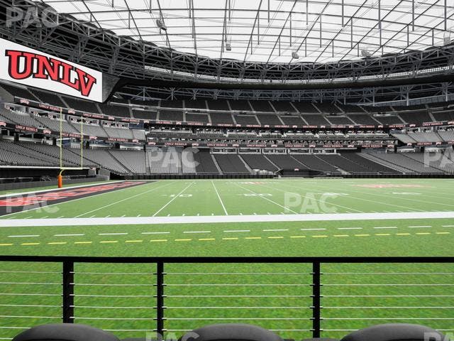 Allegiant Stadium - Section Club 137 Seat View