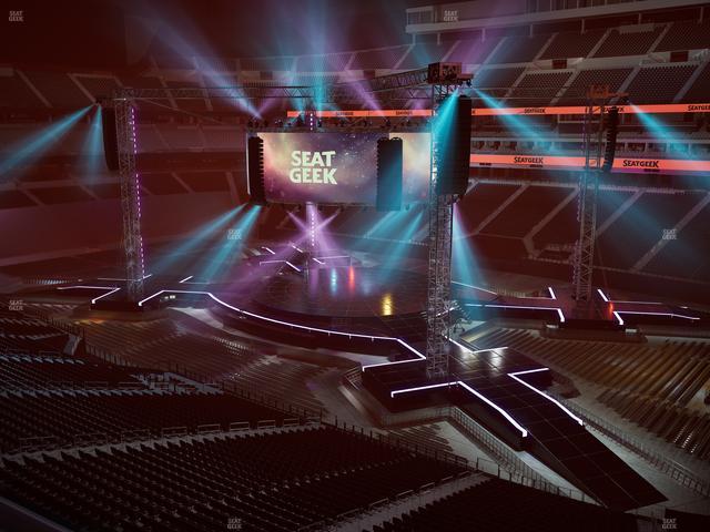 Allegiant Stadium - Section East Loge 1 Seat View