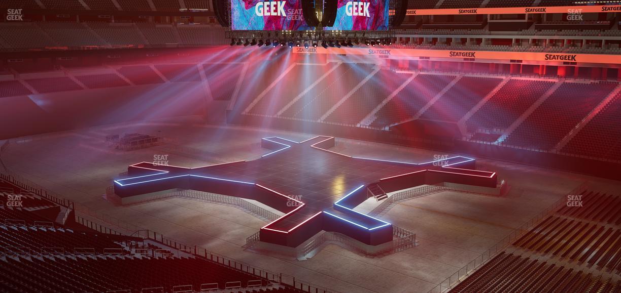 Allegiant Stadium - Section East Loge 1 Seat View