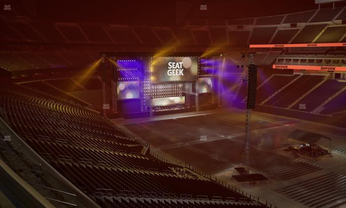 Allegiant Stadium - Section East Loge 1 Seat View