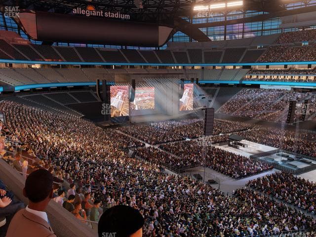 Allegiant Stadium - Section East Loge 1 Seat View