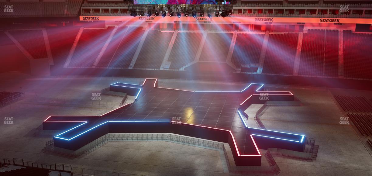 Allegiant Stadium - Section East Loge 10 Seat View