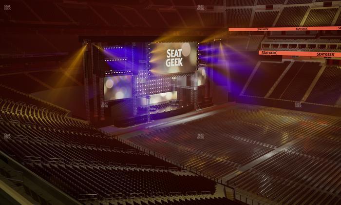 Allegiant Stadium - Section East Loge 10 Seat View