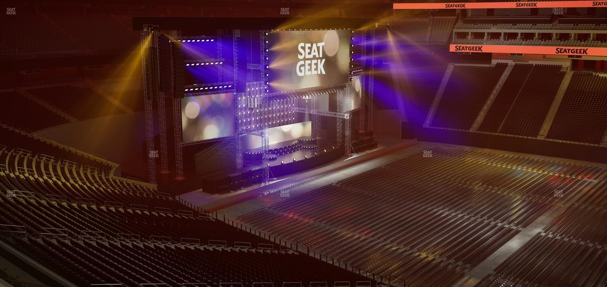 Allegiant Stadium - Section East Loge 12 Seat View