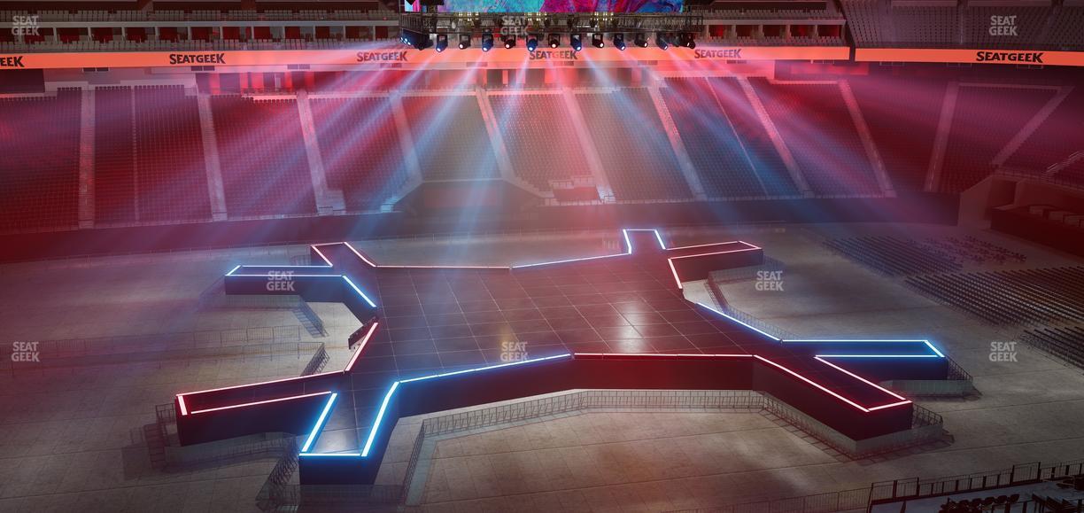 Allegiant Stadium - Section East Loge 15 Seat View