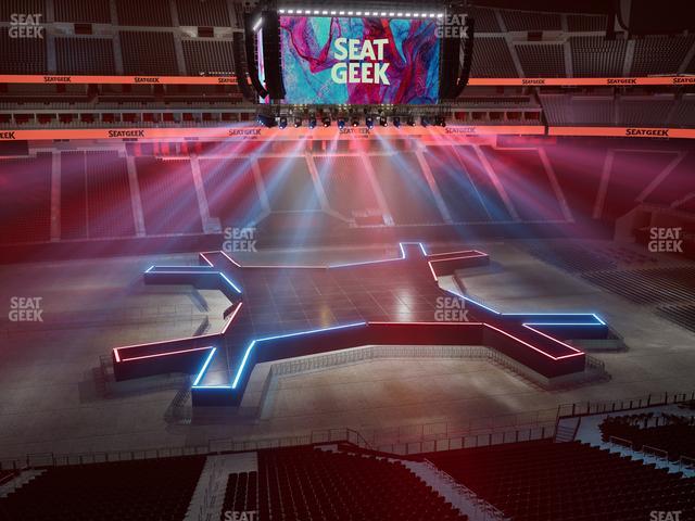 Allegiant Stadium - Section East Loge 15 Seat View Allegiant Stadium - Section East Loge 15 Seat View