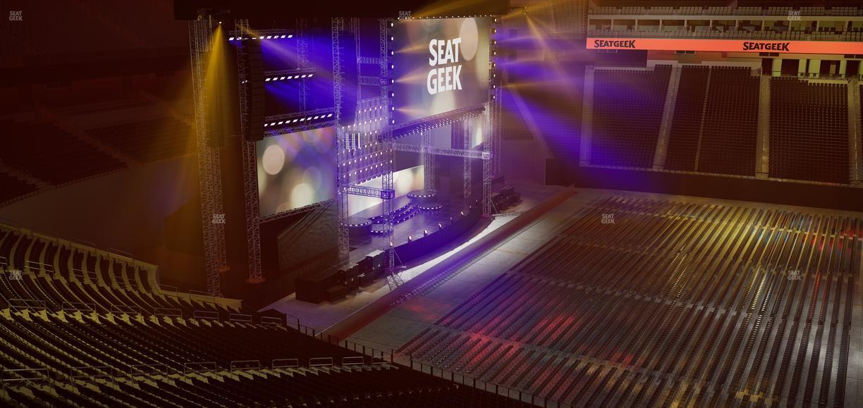 Allegiant Stadium - Section East Loge 15 Seat View