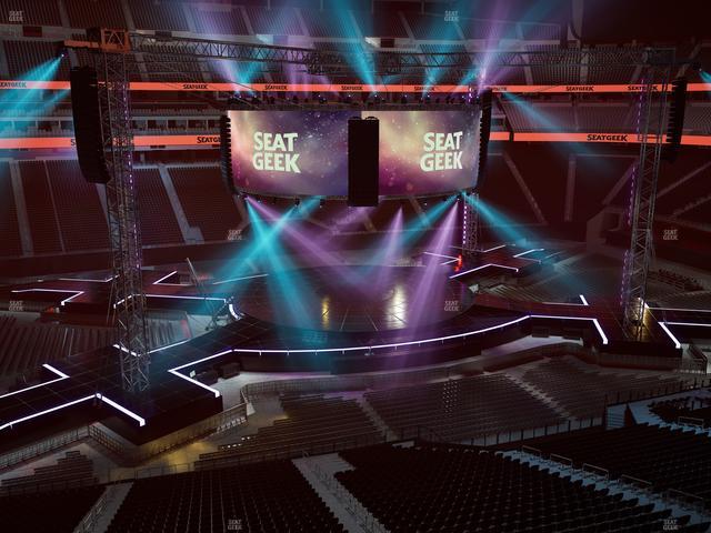 Allegiant Stadium - Section East Loge 17 Seat View