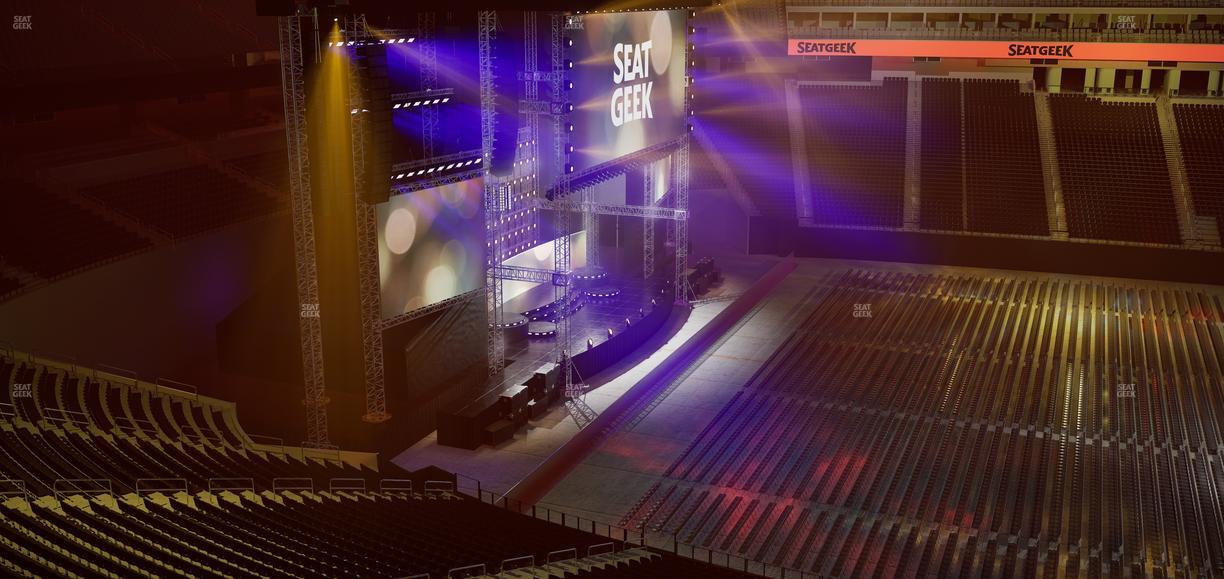 Allegiant Stadium - Section East Loge 17 Seat View