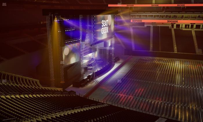 Allegiant Stadium - Section East Loge 17 Seat View