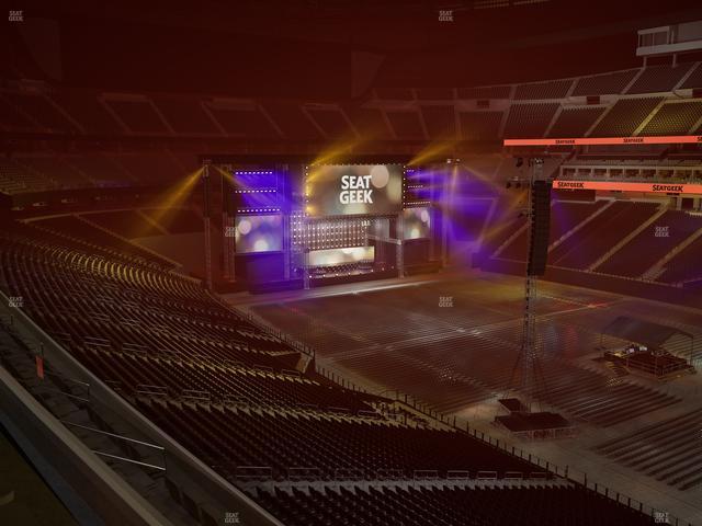 Allegiant Stadium - Section East Loge 2 Seat View Allegiant Stadium - Section East Loge 2 Seat View