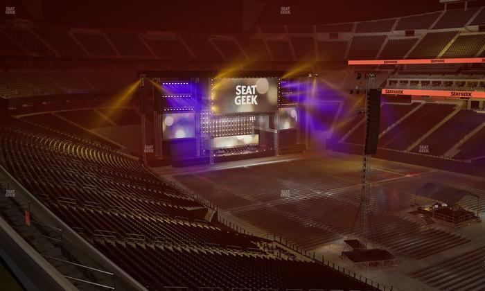 Allegiant Stadium - Section East Loge 2 Seat View