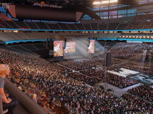 Allegiant Stadium - Section East Loge 2 Seat View