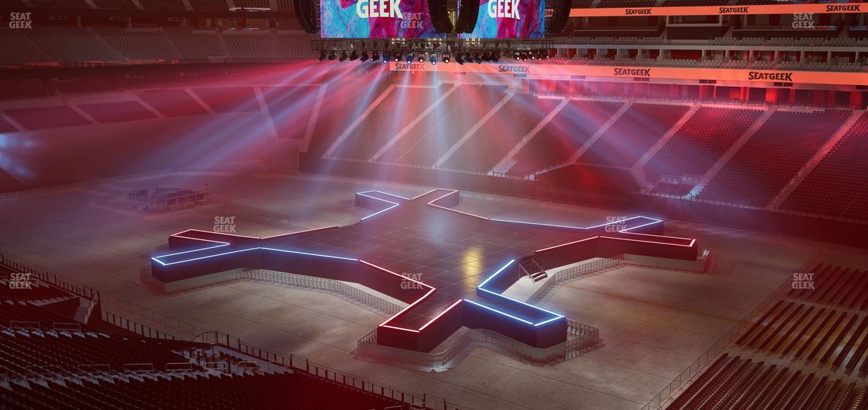 Allegiant Stadium - Section East Loge 2 Seat View