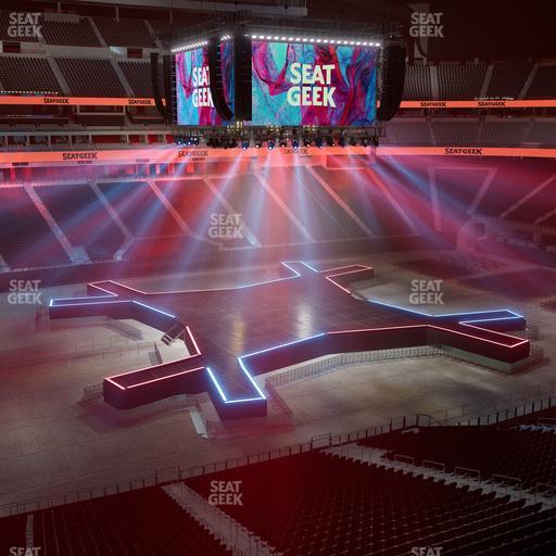 Allegiant Stadium - Section East Loge 20 Seat View