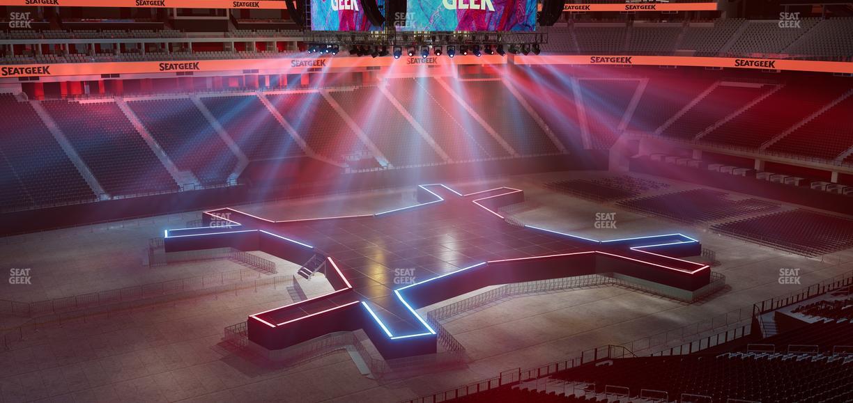 Allegiant Stadium - Section East Loge 21 Seat View