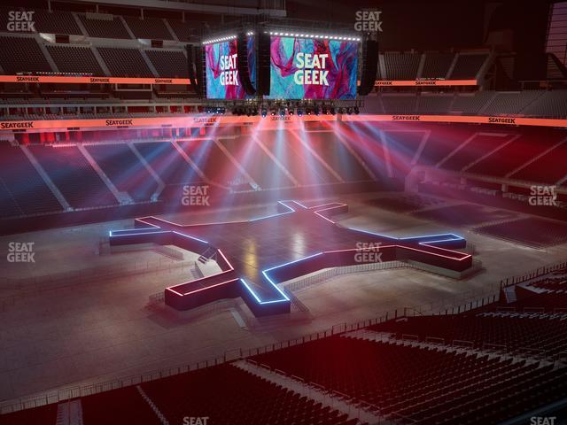 Allegiant Stadium - Section East Loge 21 Seat View Allegiant Stadium - Section East Loge 21 Seat View