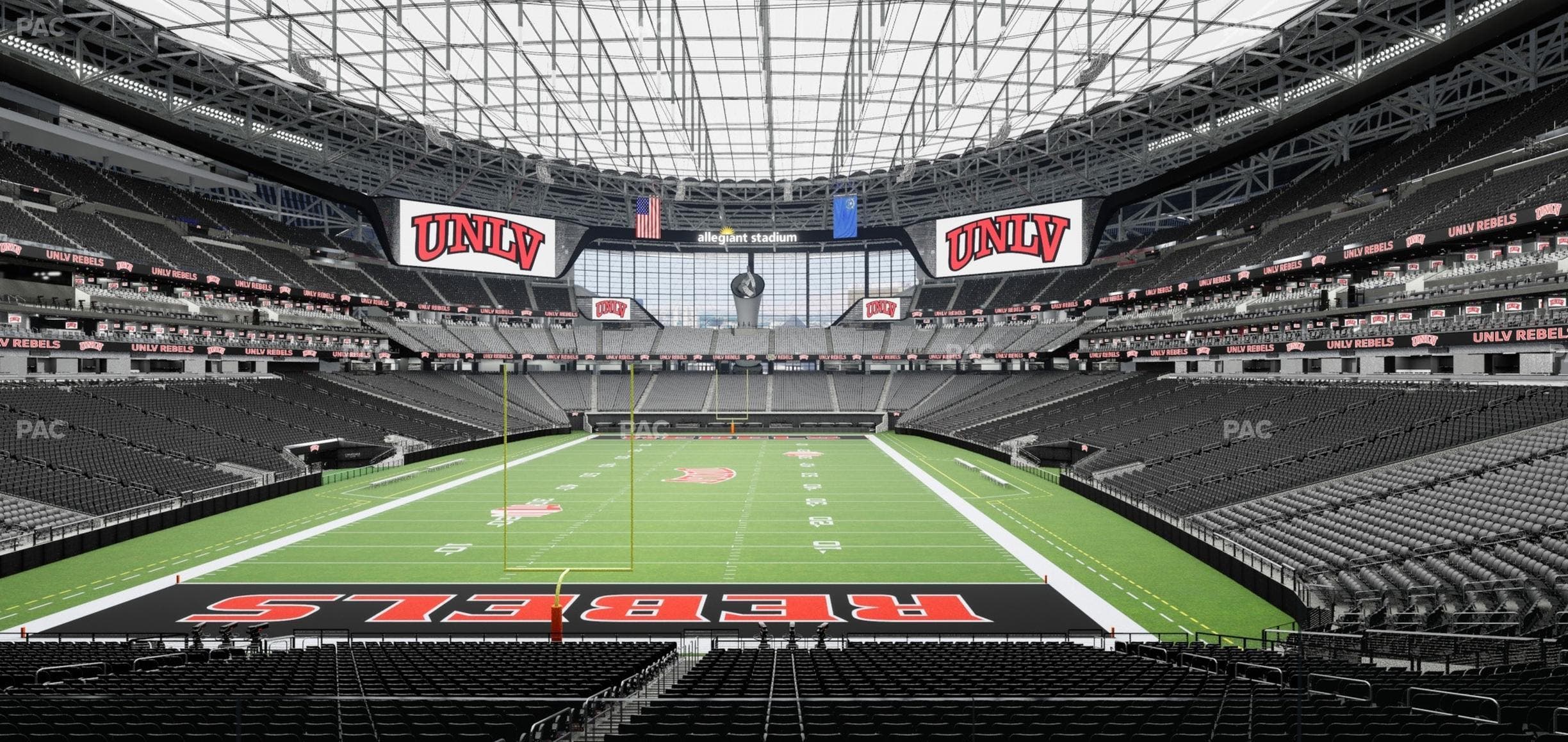 Allegiant Stadium - Section East Loge 22 Seat View
