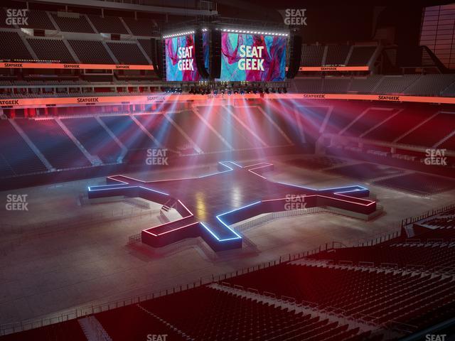 Allegiant Stadium - Section East Loge 22 Seat View Allegiant Stadium - Section East Loge 22 Seat View