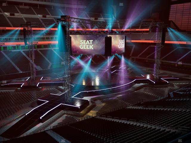 Allegiant Stadium - Section East Loge 23 Seat View