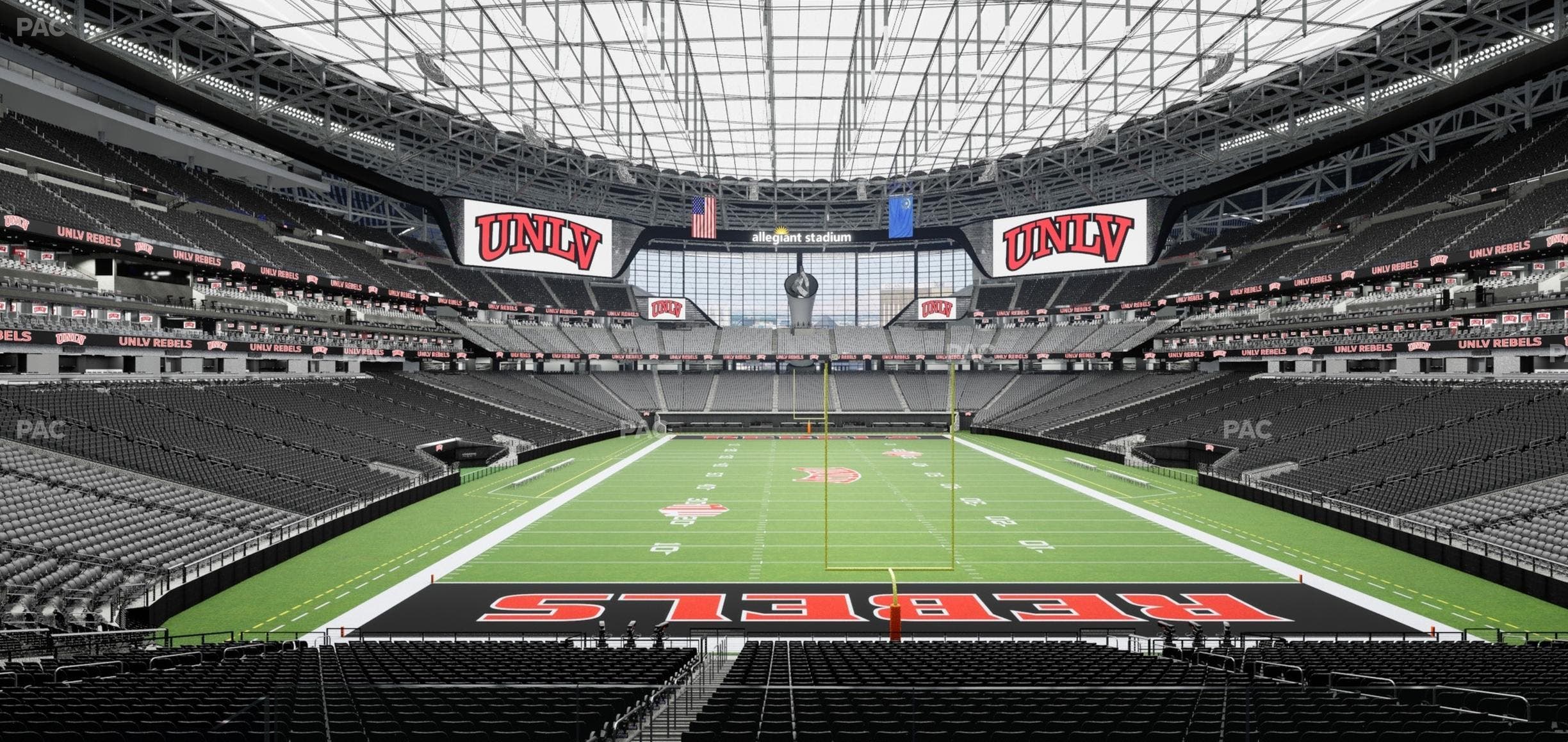 Allegiant Stadium - Section East Loge 23 Seat View