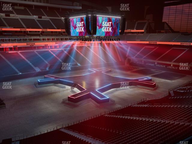 Allegiant Stadium - Section East Loge 24 Seat View Allegiant Stadium - Section East Loge 24 Seat View