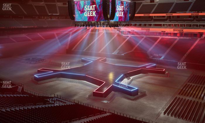 Allegiant Stadium - Section East Loge 3 Seat View